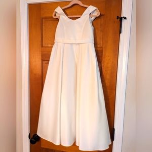 David's Bridal flower girl dress